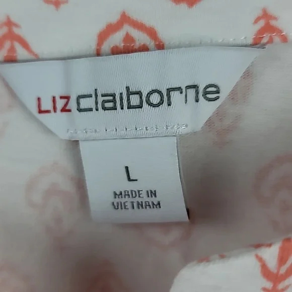 Liz claiborne shirt size large new with tags nwt - Picture 5 of 6